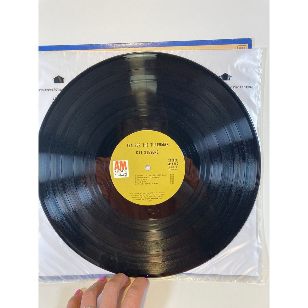 Cat Stevens Vinyl Record Lot Tea for the Tillerman Teaser and‎ Firecat Izitso 3 - Picture 11 of 16
